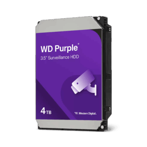 WD Purple Surveillance Hard Drive - 4TB